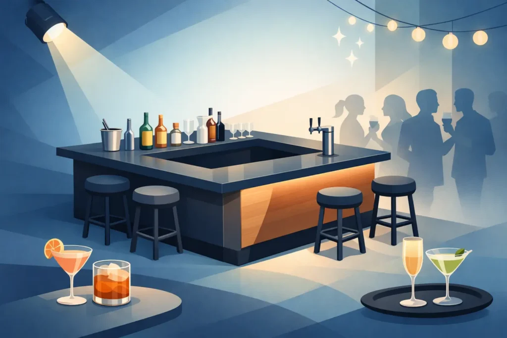 Why an L Shaped Portable Bar Steals the Show