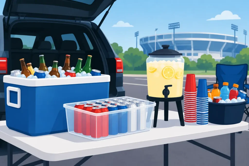 How to Organize Tailgate Beverages Like a Pro