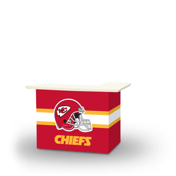 KANSAS CITY CHIEFS- L-shaped Portable Bar (Closeout)