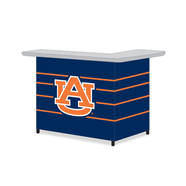 AUBURN TIGERS- L-shaped Portable Bar (Closeout)
