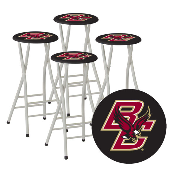 Boston College- 30" Padded Bar Stools - Set of (4) (Closeout)