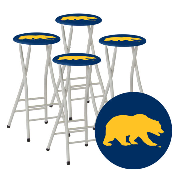 CAL BERKELEY- 30" Padded Bar Stools - Set of (4) (Closeout)