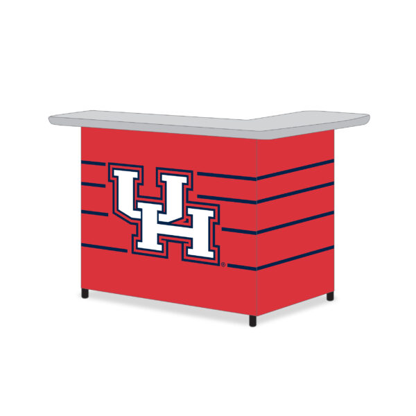 Houston Cougers- L-Shaped Portable Bar (Closeout)