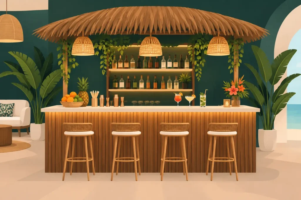 How to Style a Themed Bar That Steals the Show