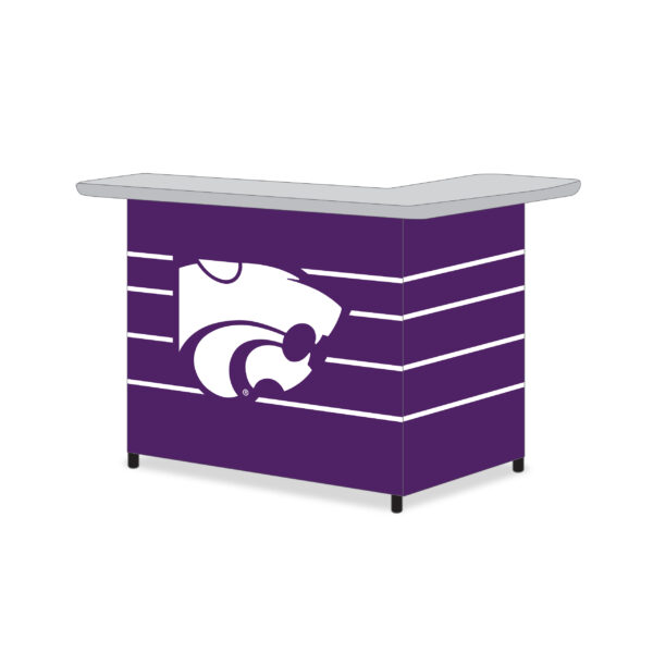 KANSAS STATE- L-shaped Portable Bar (Closeout)