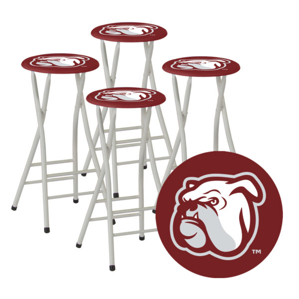 MISSISSIPPI STATE- 30" Padded Bar Stools - Set of (4) (Closeout)