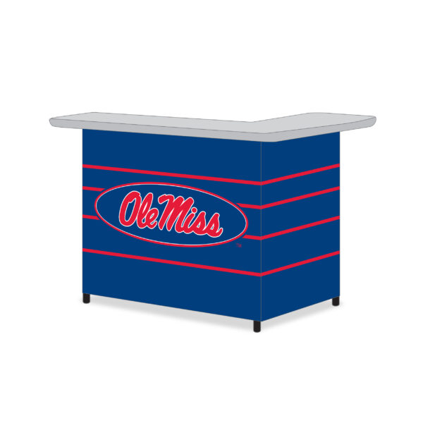 OLE MISS- L-shaped Portable Bar (Closeout)