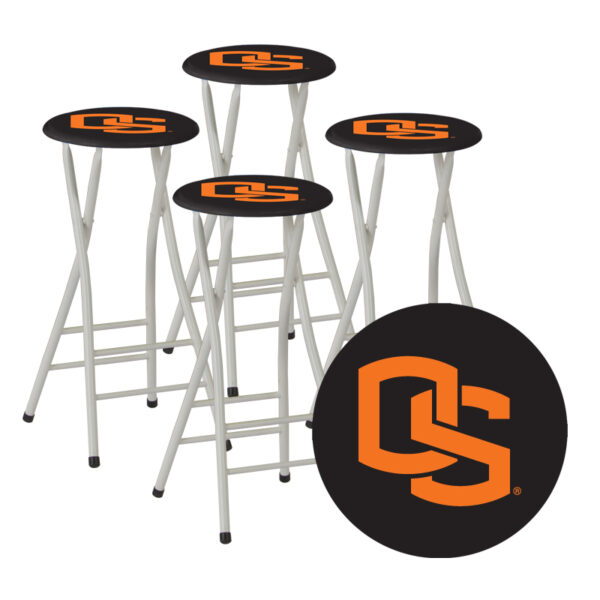 OREGON STATE- 30" Padded Bar Stools - Set of (4) (Closeout)