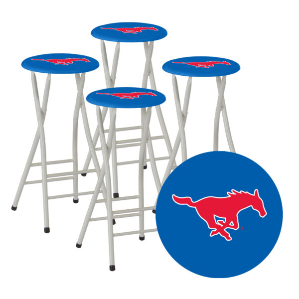 SMU- 30" Padded Bar Stools - Set of (4) (Closeout)