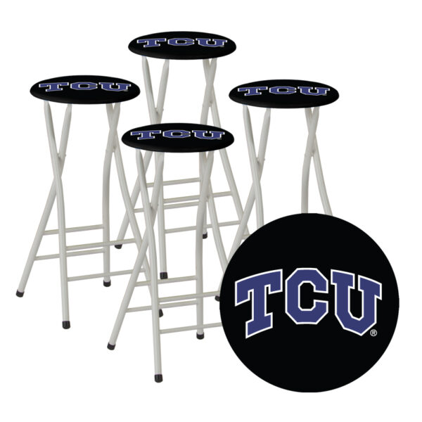TCU- 30" Padded Bar Stools - Set of (4) (Closeout)
