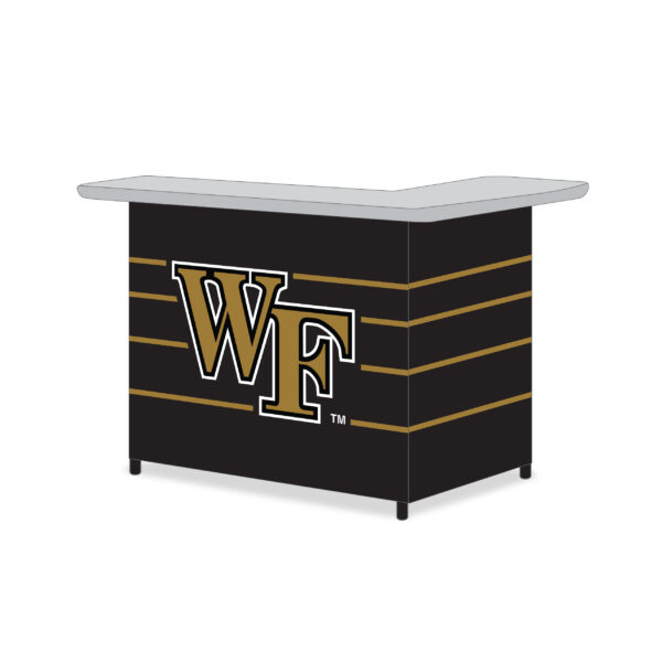 Wake Forest- L-Shaped Portable Bar (Closeout)