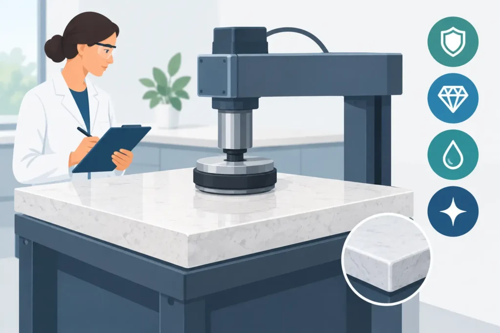 What a Commercial Counter Durability Test Proves