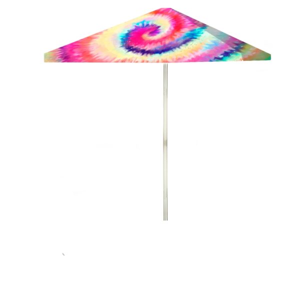Tie Dye Unicorn Swirl - Square Umbrella (Closeout)