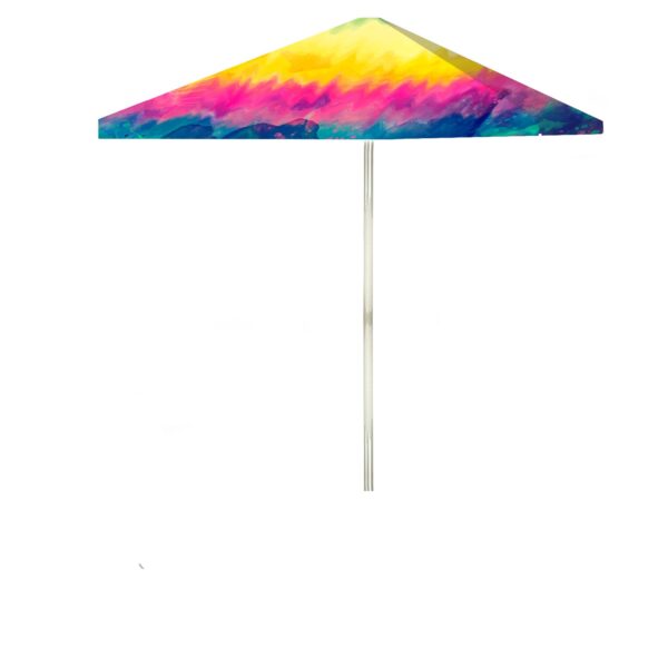 Tie Dye Rainbow - Square Umbrella (Closeout)