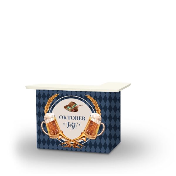 Oktoberfest - Bier - L-Shaped Portable Bar (Closeout)