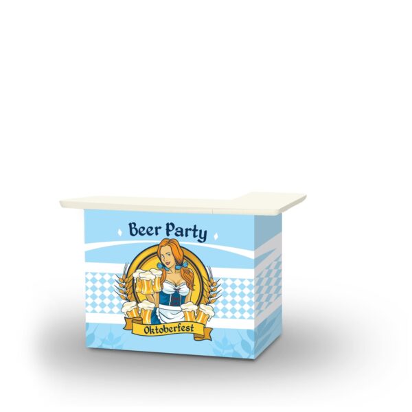 Oktoberfest - Drindl - L-Shaped Portable Bar (Closeout)