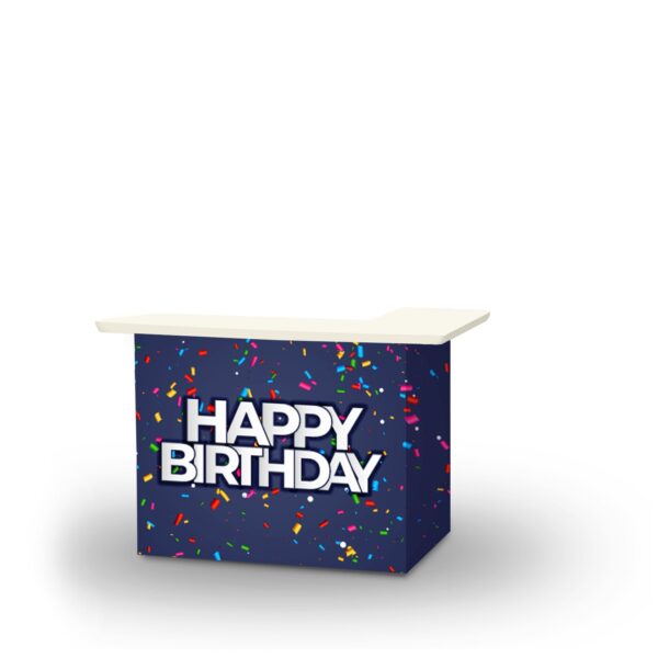 Birthday - Confetti Explosion - L-Shaped Portable Bar (Closeout)
