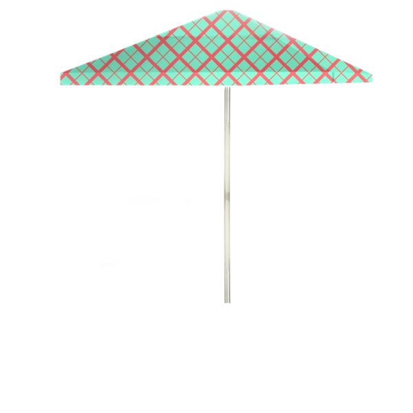 Caddy Plaid Sherbet - Square Umbrella (Closeout)