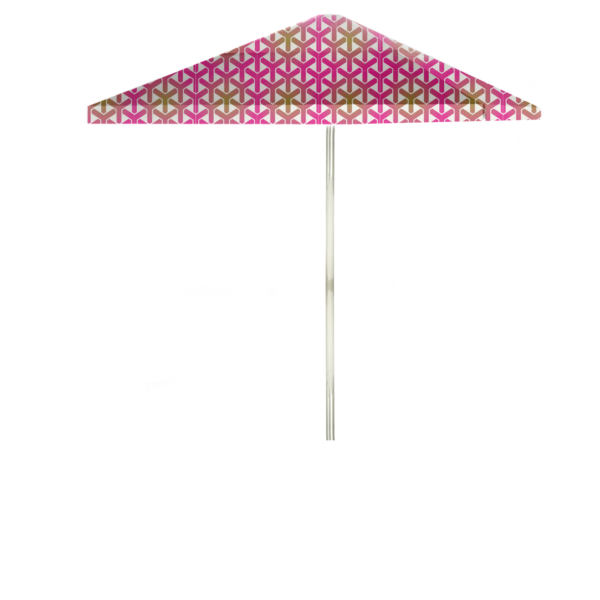 Stargazer - Pink/Gold/White - Square Umbrella (Closeout)