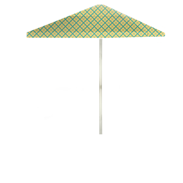Caddy Plaid Citrus - Square Umbrella (Closeout)